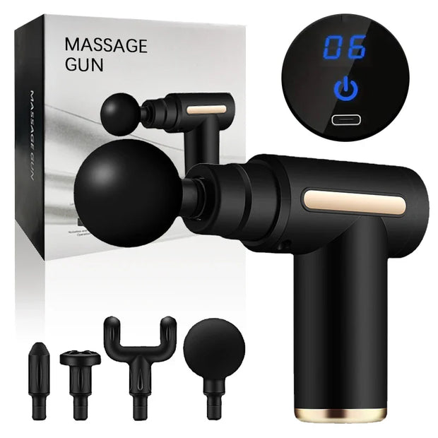 Pistolet de massage, masseur pour le dos, le cou, jambe et les muscles