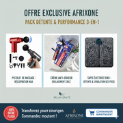 Pack Relax Santé™ 3 en 1 — Détente, Récupération & Bien-être à Domicile